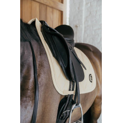 Tapis de selle Kentucky Wave Dressage Beige