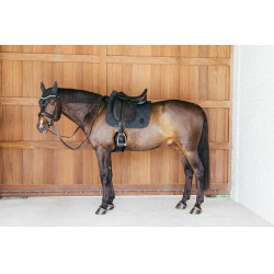 Tapis de selle Kentucky Wave Dressage Vert sapin