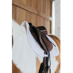 Tapis de selle Kentucky Wave Jumping Blanc Tapis de selle Kentucky Wave Jumping Blanc