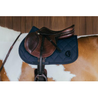 Tapis de selle Kentucky Wave Jumping Marine Bleu marine