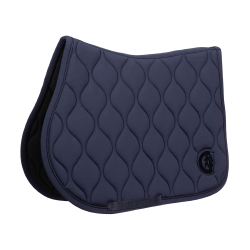 Tapis de selle Kentucky Wave Jumping Marine Bleu marine