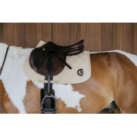 Tapis de selle Kentucky Wave Jumping Beige