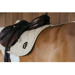 Tapis de selle Kentucky Wave Jumping Beige