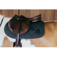 Tapis de selle Kentucky Wave Jumping Vert sapin