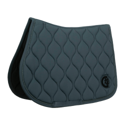 Tapis de selle Kentucky Wave Jumping Vert sapin