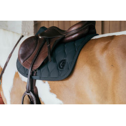 Tapis de selle Kentucky Wave Jumping Vert sapin