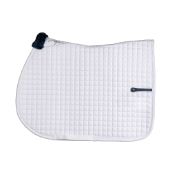 Tapis de selle Kentucky Concours Jumping Blanc Tapis de selle Kentucky Concours Jumping Blanc