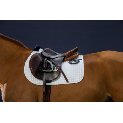 Tapis de selle Kentucky Concours Jumping Blanc Tapis de selle Kentucky Concours Jumping Blanc