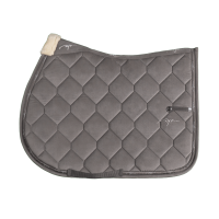 Tapis de selle Dy'on Corduroy Jumping Gris Tapis de selle Dy'on Corduroy Jumping Gris