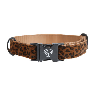 Collier pour chien Léopard Kentucky Marron léopard Collier pour chien Léopard Kentucky Marron léopard