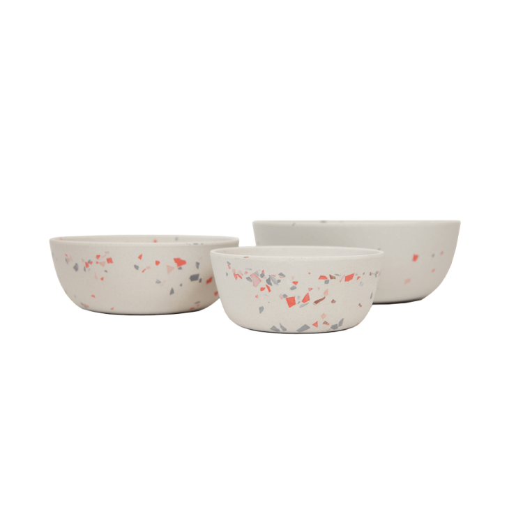 Gamelle pour chien Bamboo Terrazzo Kentucky Gamelle pour chien Bamboo Terrazzo Kentucky