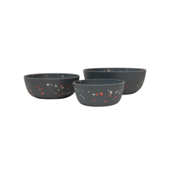 Gamelle pour chien Bamboo Terrazzo Kentucky Gris Gamelle pour chien Bamboo Terrazzo Kentucky Gris