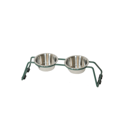 Gamelle pour chien Confort Kentucky Vert poudreux