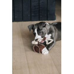 Jouet pour chien Cotton Rope Baseball Kentucky Marron