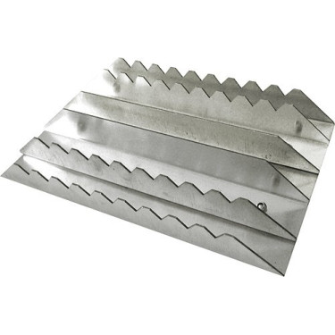 Étrille aluminium rectangulaire Étrille aluminium rectangulaire
