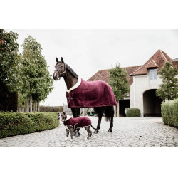 Manteau pour chien Heavy Fleece Kentucky Bordeaux