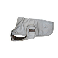 Manteau pour chien Kentucky réfléchissant & déperlant avec protection ventrale Argent