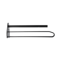 Porte selle en métal avec support pour Tapis de selle Grooming Deluxe by Kentucky Noir