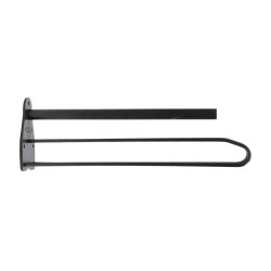 Porte selle en métal avec support pour Tapis de selle Grooming Deluxe by Kentucky Noir