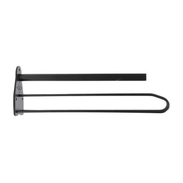 Porte selle en métal avec support pour Tapis de selle Grooming Deluxe by Kentucky Noir