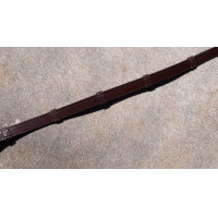 Rênes de Bride Working by Dy'on Tout Cuir Avec 7 Arretoirs 5/8" Marron