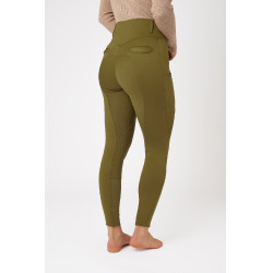 Pantalon Thermique Fond intégral Mira femme Horze Vert sapin Pantalon Thermique Fond intégral Mira femme Horze Vert sapin