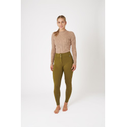 Pantalon Thermique Fond intégral Mira femme Horze Vert sapin Pantalon Thermique Fond intégral Mira femme Horze Vert sapin