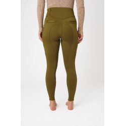 Pantalon Thermique Fond intégral Mira femme Horze Vert sapin Pantalon Thermique Fond intégral Mira femme Horze Vert sapin