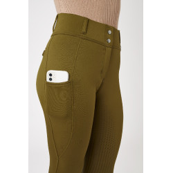Pantalon Thermique Fond intégral Mira femme Horze Vert sapin Pantalon Thermique Fond intégral Mira femme Horze Vert sapin
