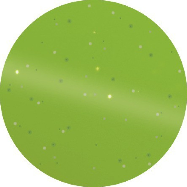 Étrille métallique ronde fluo pailleté Étrille métallique ronde fluo pailleté