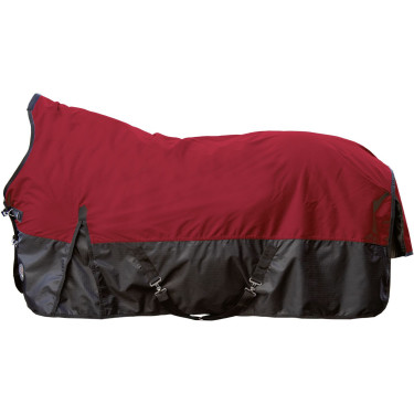 Couverture highneck HKM Halifax 1680D 100g Rouge / noir