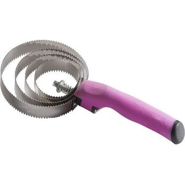 Étrille métallique ronde poignée Soft Étrille métallique ronde poignée Soft