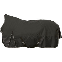 Couverture highneck HKM Memphis 1680D doublure fine Noir