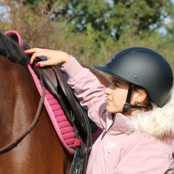 Tapis de selle Rider Harcour Karembar Blush Rose Tapis de selle Rider Harcour Karembar Blush Rose