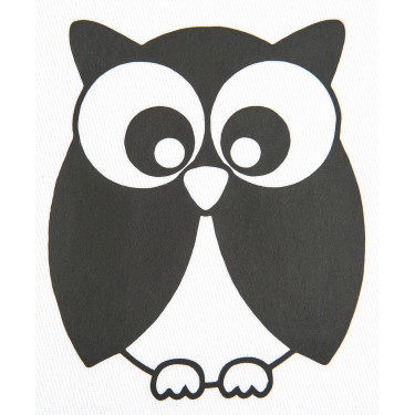 Motif thermocollant chouette HKM