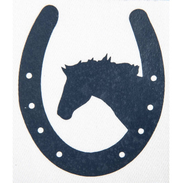 Motif thermocollant fer à cheval et cheval HKM Motif thermocollant fer à cheval et cheval HKM