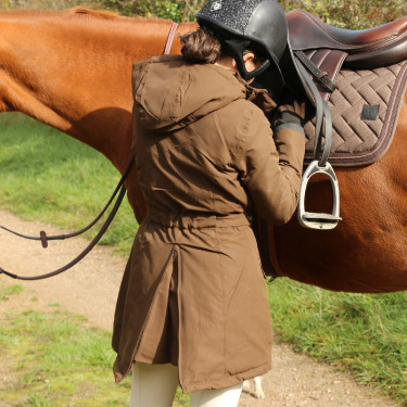 Doudoune chauffante longue Jadine Horze hiver Doudoune chauffante longue Jadine Horze hiver