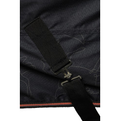 Couverture imperméable double polaire Poney Pegasus Horze Noir caviar Couverture imperméable double polaire Poney Pegasus Horze Noir caviar