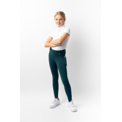 Legging Horze Dea enfant Thermo avec Grip Complet Vert d'eau foncé Legging Horze Dea enfant Thermo avec Grip Complet Vert d'eau foncé