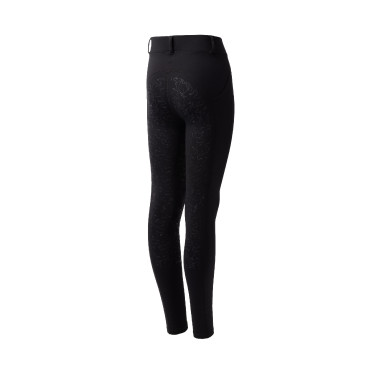 Legging Horze Dea enfant Thermo avec Grip Complet Noir caviar Legging Horze Dea enfant Thermo avec Grip Complet Noir caviar