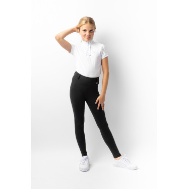 Legging Horze Dea enfant Thermo avec Grip Complet Noir caviar Legging Horze Dea enfant Thermo avec Grip Complet Noir caviar