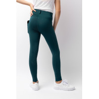 Legging Horze Dea JR enfant Thermo avec Grip aux Genoux Vert d'eau foncé Legging Horze Dea JR enfant Thermo avec Grip aux Genoux Vert d'eau foncé