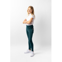 Legging Horze Dea JR enfant Thermo avec Grip aux Genoux Vert d'eau foncé Legging Horze Dea JR enfant Thermo avec Grip aux Genoux Vert d'eau foncé