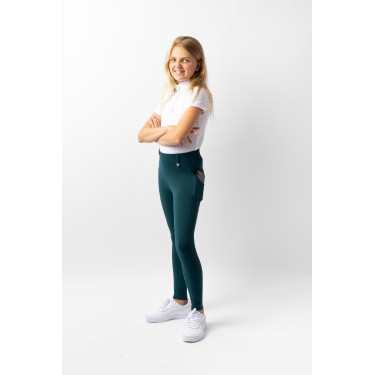 Legging Horze Dea JR enfant Thermo avec Grip aux Genoux Legging Horze Dea JR enfant Thermo avec Grip aux Genoux