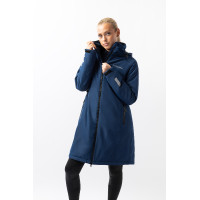 Manteau Imperméable B Vertigo Joanna Rembourré Marine titan Bleu marine