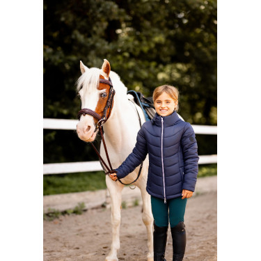 Veste d'équitation Horze Astrid matelassée enfant Veste d'équitation Horze Astrid matelassée enfant