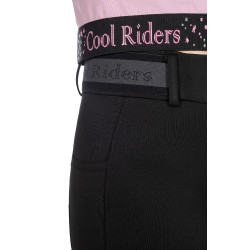 Pantalon femme Hailey fond 1/1 en silicone HKM Noir Pantalon femme Hailey fond 1/1 en silicone HKM Noir