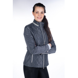 Veste Limoni quilt HKM femme Graphite Gris