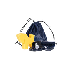 Set de pansage Hobby Horsing HKM Bleu marine étoiles