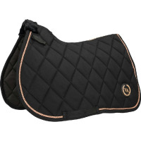 Tapis de selle de dressage Back on Track Haze Collection Noir